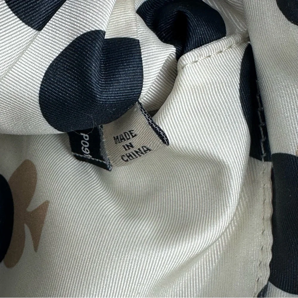 Kate Spade New York Grove Park Crossbody Bag Black Tan Leather‎ Handbag